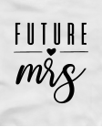 Marškinėliai mergvakariui future mrs